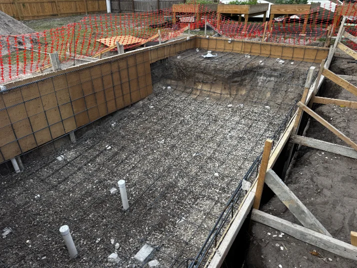 Excavating Pool & Rebar in Bradenton 