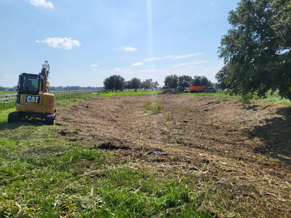 Pond Restore & Land clearing in Manatee County